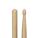 Pro Mark TX5AW - 5A Wood Tip Drumsticks, Natural