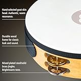 MEINL Percussion Recording Combo Tambourine - 10', 2 rows, TAH2M-SNT