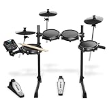 Alesis Turbo Mesh Kit – Batería Electrónica Musical de 7 Piezas de Malla,...